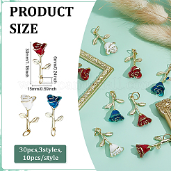 Подвески из сплава 30шт 3 стиля&nbsp;PALLOY-ME00030