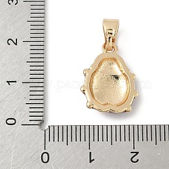 Латунь эмаль подвески&nbsp;KK-Z107-07G