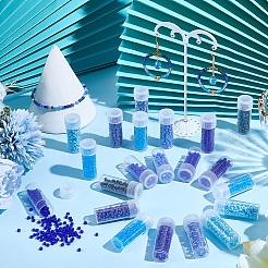 12 цвет круглый стеклянный бисер&nbsp;SEED-SC0001-56B