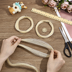 Натуральный конский волос&nbsp;FIND-WH0111-719C