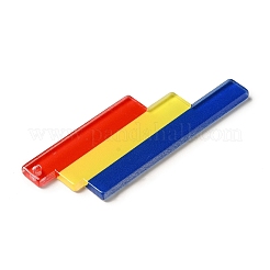 Акриловые подвески с цветным принтом радуги&nbsp;LS-OACR-B006-01G