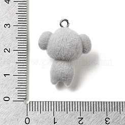 Подвески из флокированной смолы&nbsp;MACR-Z001-01P