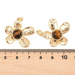 Природных тигровый глаз подвески&nbsp;KK-H538-14G