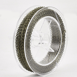 Железные кабельные цепи с латунным покрытием&nbsp;CH-T002-05AB