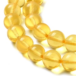 Янтарные шарики нити&nbsp;G-Q1006-01A