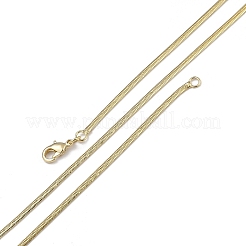 2 мм стойка покрытие латунные цепочки елочка ожерелья для женщин мужчин&nbsp;MAK-L044-20G