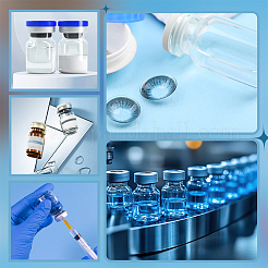 20 шт. стеклянная бутылка для наполнения порошком&nbsp;AJEW-OC0014-72