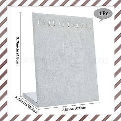 Бархатные браслеты органайзеры для демонстрации ювелирных изделий&nbsp;BDIS-WH20002-01A-02