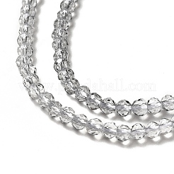 Прозрачный градиент цвета стеклянные бусины пряди&nbsp;X1-GLAA-H021-01B-28