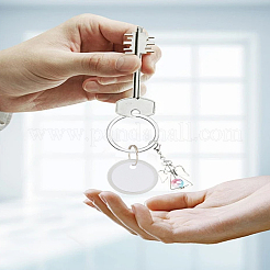 30шт алюминиевый брелок&nbsp;AJEW-LP0001-41