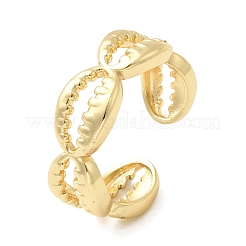 Латунные манжеты для женщин&nbsp;RJEW-H262-06B-G