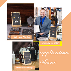 2 сумка бамбуковое дерево несколько подставок для ожерелий&nbsp;NDIS-PH0001-10C