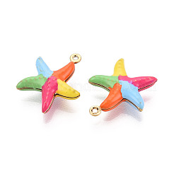 Подвески из нержавеющей стали 304 с эмалью&nbsp;STAS-T068-14B