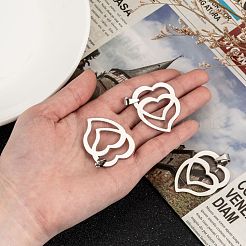 Подвески из нержавеющей стали Heart to Heart 201 STAS-I032-122