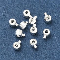 Зажимные бусины из латуни&nbsp;KK-H532-28S