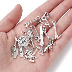 Подвески из сплава в тибетском стиле&nbsp;TIBEP-YW0001-65