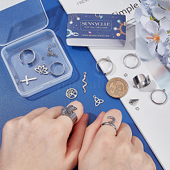 Набор для самостоятельного изготовления кольца-манжеты из нержавеющей стали&nbsp;DIY-SC0026-05P