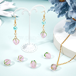 30шт ручной работы бусины лэмпворк&nbsp;LAMP-PH0002-21