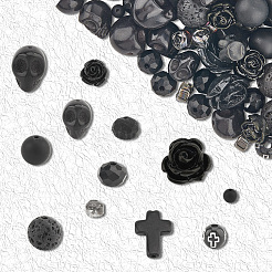 Наборы для самостоятельного изготовления эластичных браслетов в готическом стиле&nbsp;DIY-SC0030-44