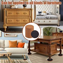 Накладки на мебель из ПЭ и ЭВА AJEW-WH0248-720B