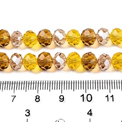 Прозрачные стеклянные бусины&nbsp;GLAA-T023-09D