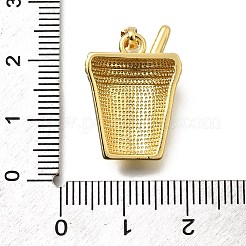 Латунь эмаль подвески&nbsp;X-KK-Z093-10G