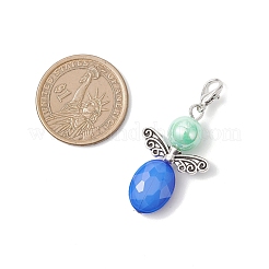 Подвесные украшения из ангельского стекла и акрила&nbsp;HJEW-JM04350