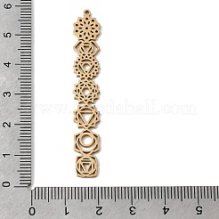 Большие подвески из нержавеющей стали 304&nbsp;STAS-H247-15G