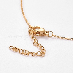 Подвески из нержавеющей стали 304&nbsp;NJEW-L155-18