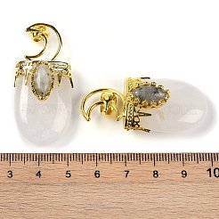 Природного кварца хрустальных подвесок&nbsp;G-L524-17G-10