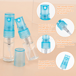 Наборы прозрачных стеклянных бутылок-распылителей&nbsp;DIY-BC0006-28C