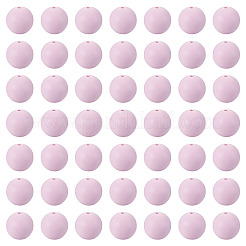 50шт пищевые экологически чистые силиконовые бусины&nbsp;SIL-TA0002-89F