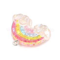 Прозрачные смоляные подвески&nbsp;LS-X-CRES-B012-01