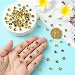 100 шт. 10 стиля бусины из сплава в тибетском стиле&nbsp;TIBEB-YW0001-14AG