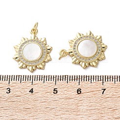 Латунные микро проложить кубического циркония подвески&nbsp;KK-U070-19G