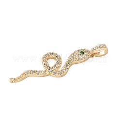 Латунные микро проложить кубического циркония подвески&nbsp;LS-KK-Q037-01B-G