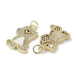 Латунные микро проложить кубического циркония подвески&nbsp;KK-G485-31A-G
