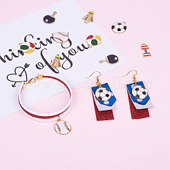 Подвески из эмали и сплава&nbsp;ENAM-TA0002-08