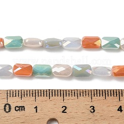 Стеклянные бусины с гальваническим покрытием &nbsp;X-EGLA-P065-02A-04