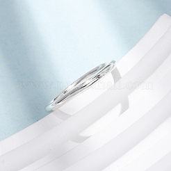 990 стерлингового серебра кольца перста&nbsp;RJEW-Z128-01S-02