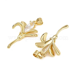 Латунные микро проложить кубического циркония подвески&nbsp;KK-S526-61G
