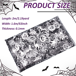 Хэллоуин полиэфирная сетчатая ткань&nbsp;AJEW-WH0314-852E