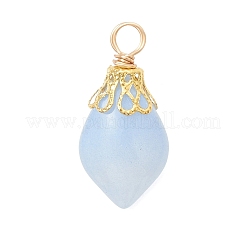 Имитация нефрита стеклянные подвески&nbsp;PALLOY-JF05025-02