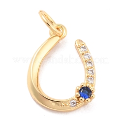 Кулоны из экологически чистой латуни с микропаве и кубическим цирконием&nbsp;KK-K268-21G