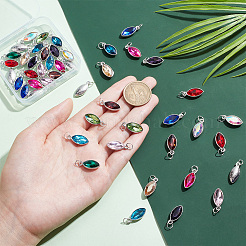 2 комплект подвесок из сплава стекла&nbsp;GLAA-PH0002-52