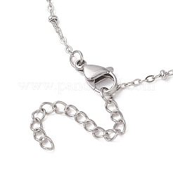 Кулон в форме сердца из нержавеющей стали 316&nbsp;NJEW-JN05821