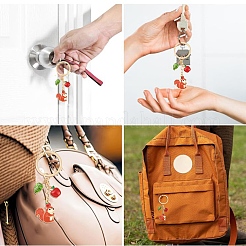 5 шт. брелки из эмалированного сплава&nbsp;KEYC-YW00246