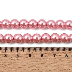 Экологичные стеклянные жемчужные бусины&nbsp;HY-A008-8mm-RB109