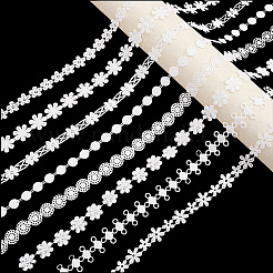 24 ярд двух видов кружевной ленты из молочного волокна&nbsp;OCOR-CY0001-09A