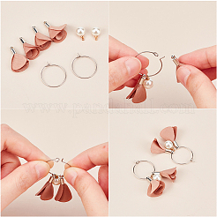 Серьги-кольца из нержавеющей стали 304&nbsp;STAS-UN0015-68